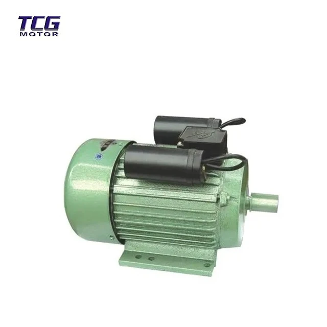 two capacitors motor